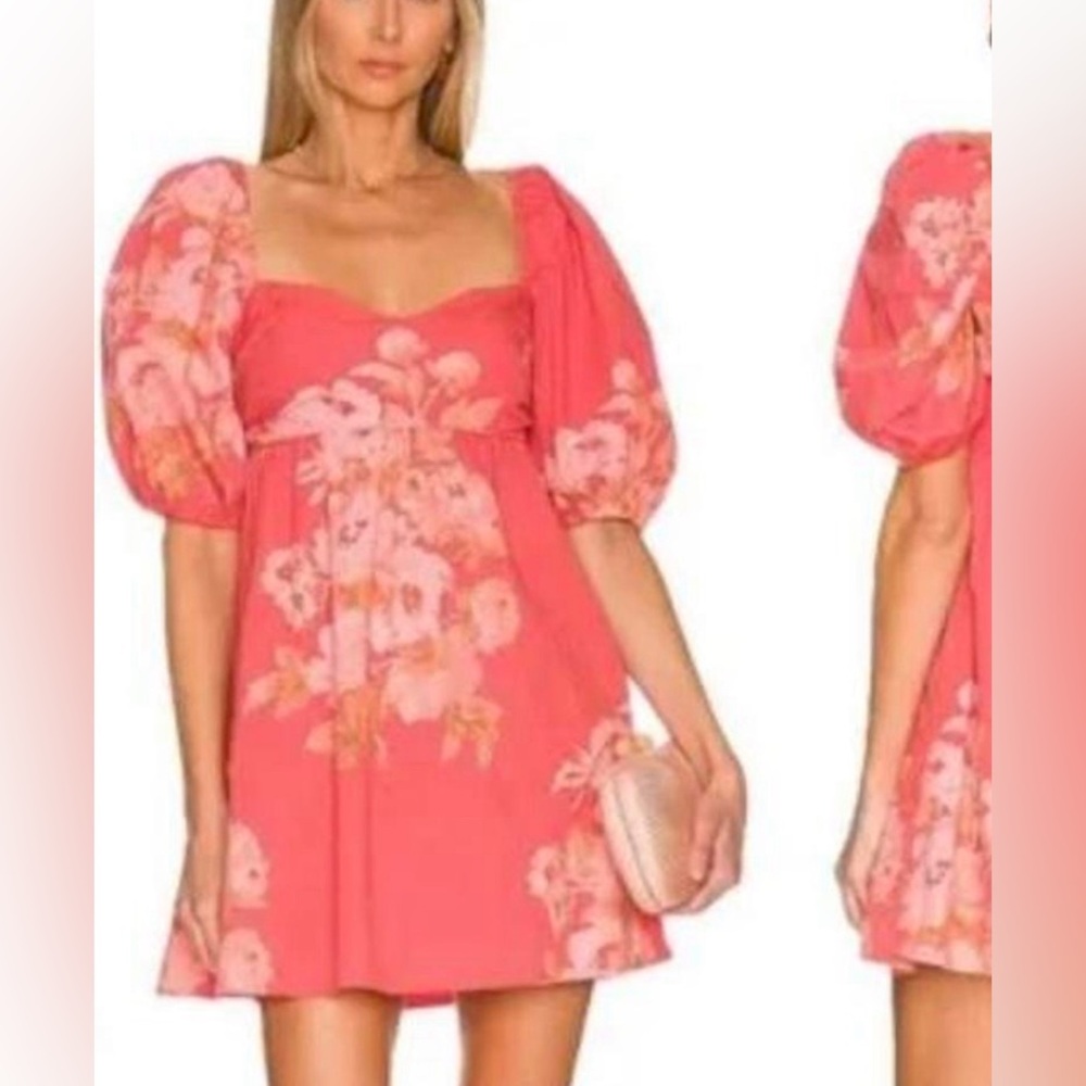 Free people peony puff dress